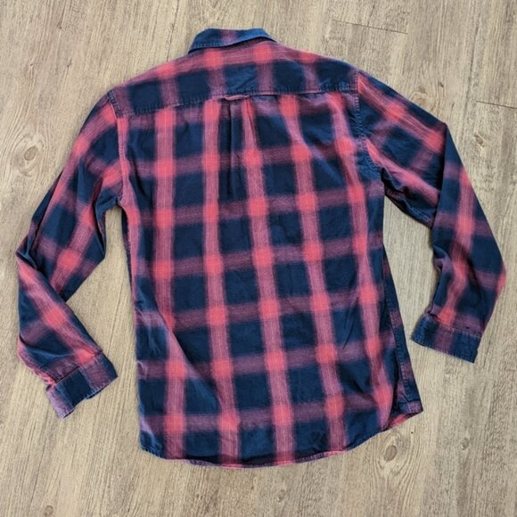 Frank and Oak 100% cotton plaid button down shirt - Picture 3 of 5